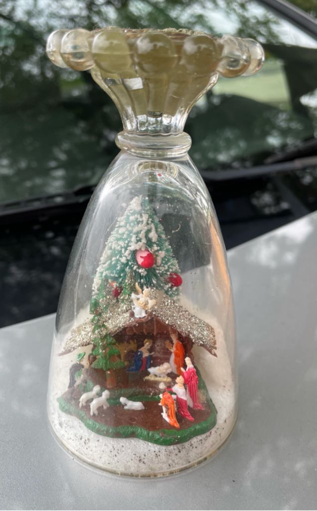 Japan - Blown Glass - Icicle - Silver