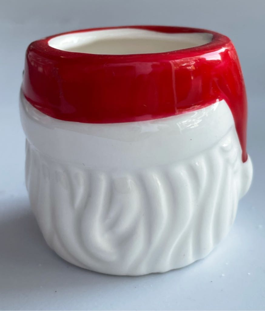 Santa - Mug - With Candy Cane - Santa (Mug) ornament collectible - Main Image 2