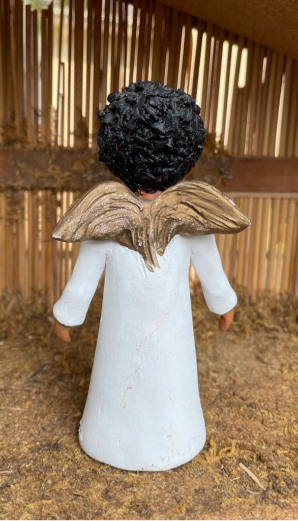 Clay - Nativity - Angel - Singing - Angel (Nativity) ornament collectible - Main Image 2