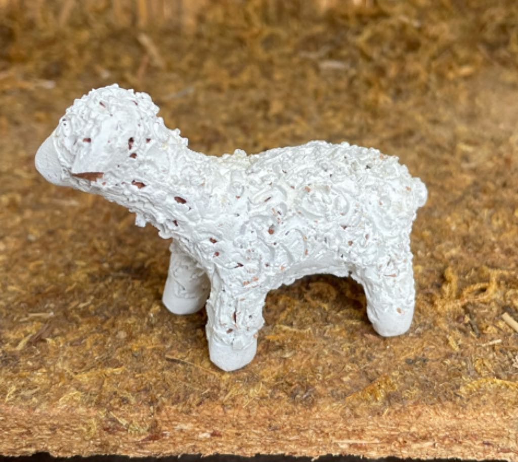 Clay - Nativity - Animals - Sheep - Animals (Nativity) ornament collectible - Main Image 2