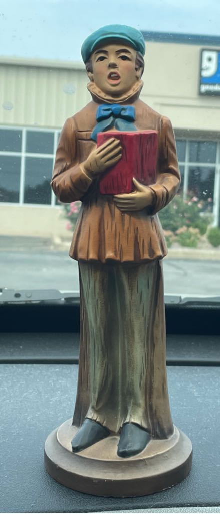 Ceramic - Child Nativity - Animals - Lamb - Supine