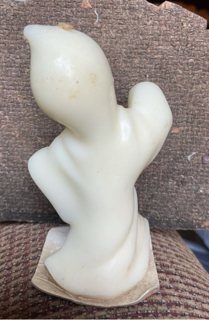 Gurley - Halloween - 5” - Ghost - White - Ghost (Halloween - Candle) ornament collectible - Main Image 2