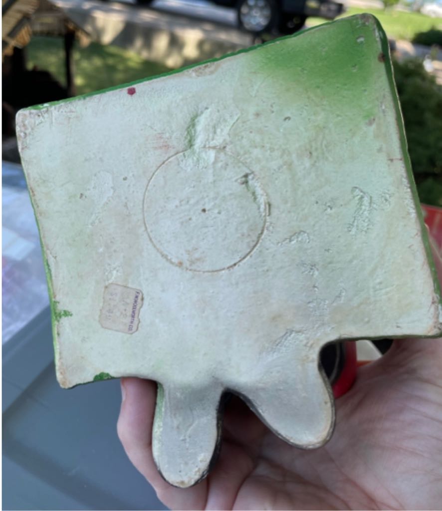 Chalkware - Sleeping Santa - Bank - Santa (Bank) ornament collectible - Main Image 2