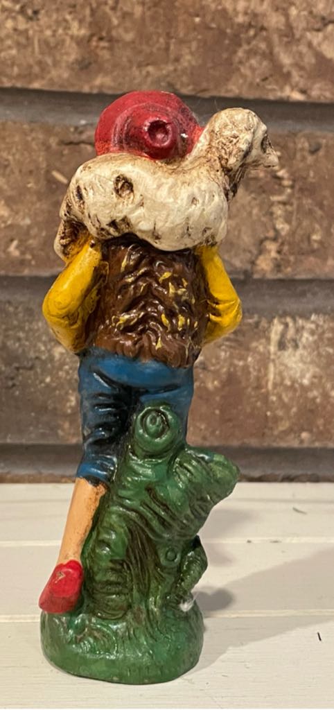 Marchi - Shepherd - Sheep On Shoulders - Shepherd (Nativity) ornament collectible - Main Image 2