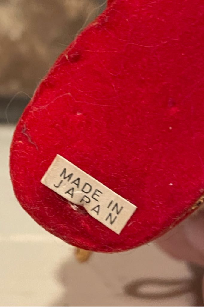 Flocked - Boot - Red - Boot (Christmas Clothes) ornament collectible - Main Image 2