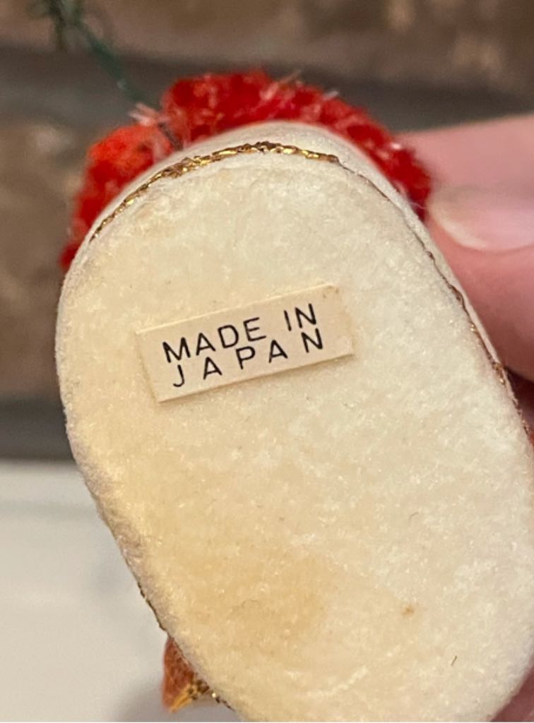 Flocked - Boot - White - Boot (Christmas Clothes) ornament collectible - Main Image 2