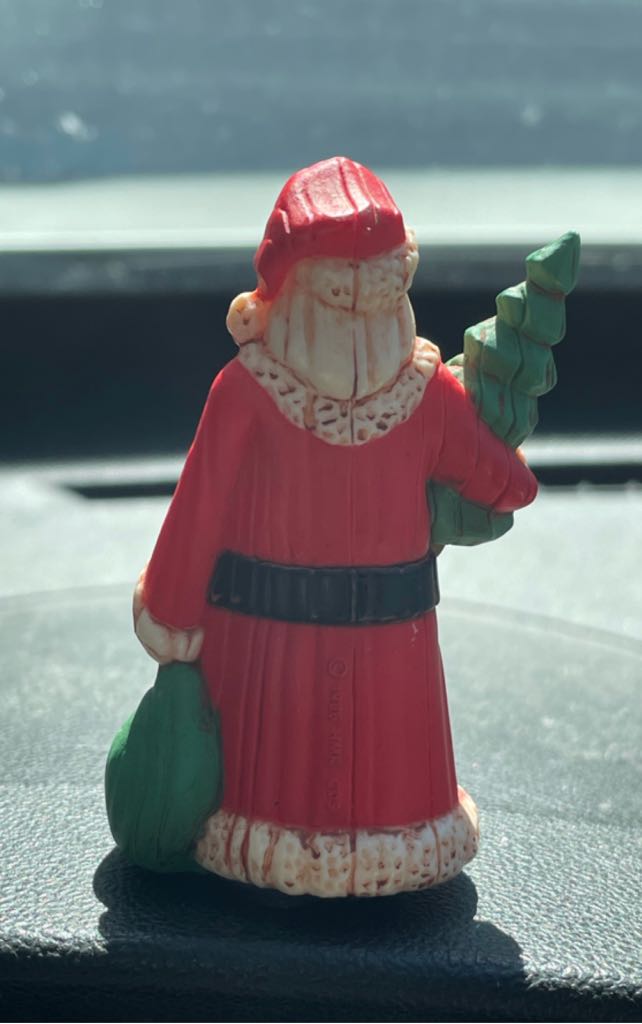 Merry Miniatures - Christmas - Folk Art Santa - Santa (Merry Minatures) ornament collectible - Main Image 2