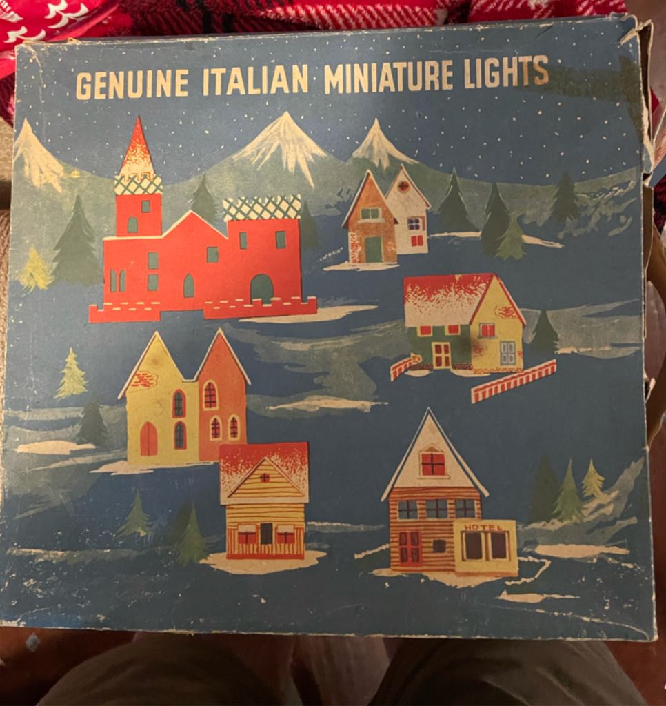 Italian Light Village - Hotel - Italian Light Village (Putz Village) ornament collectible - Main Image 2