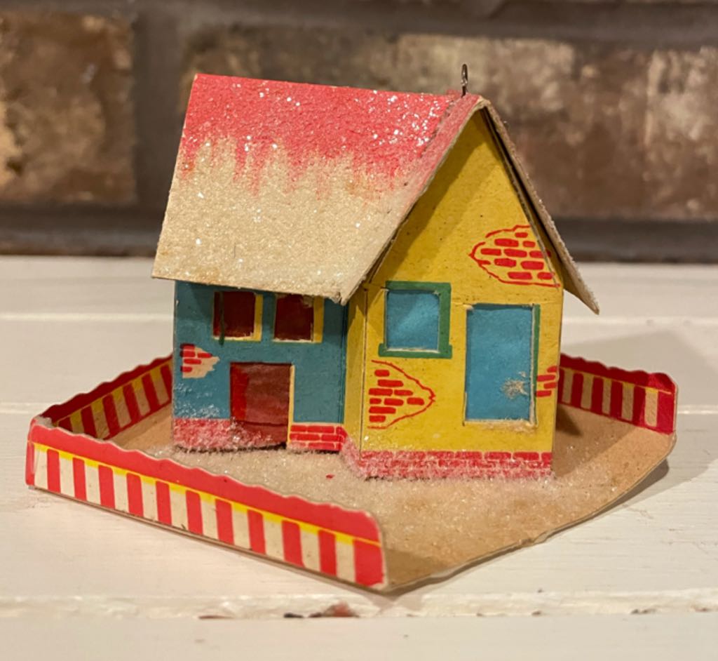 Italian Light Village - Visible Brick - Italian Light Village (Putz Village) ornament collectible - Main Image 1