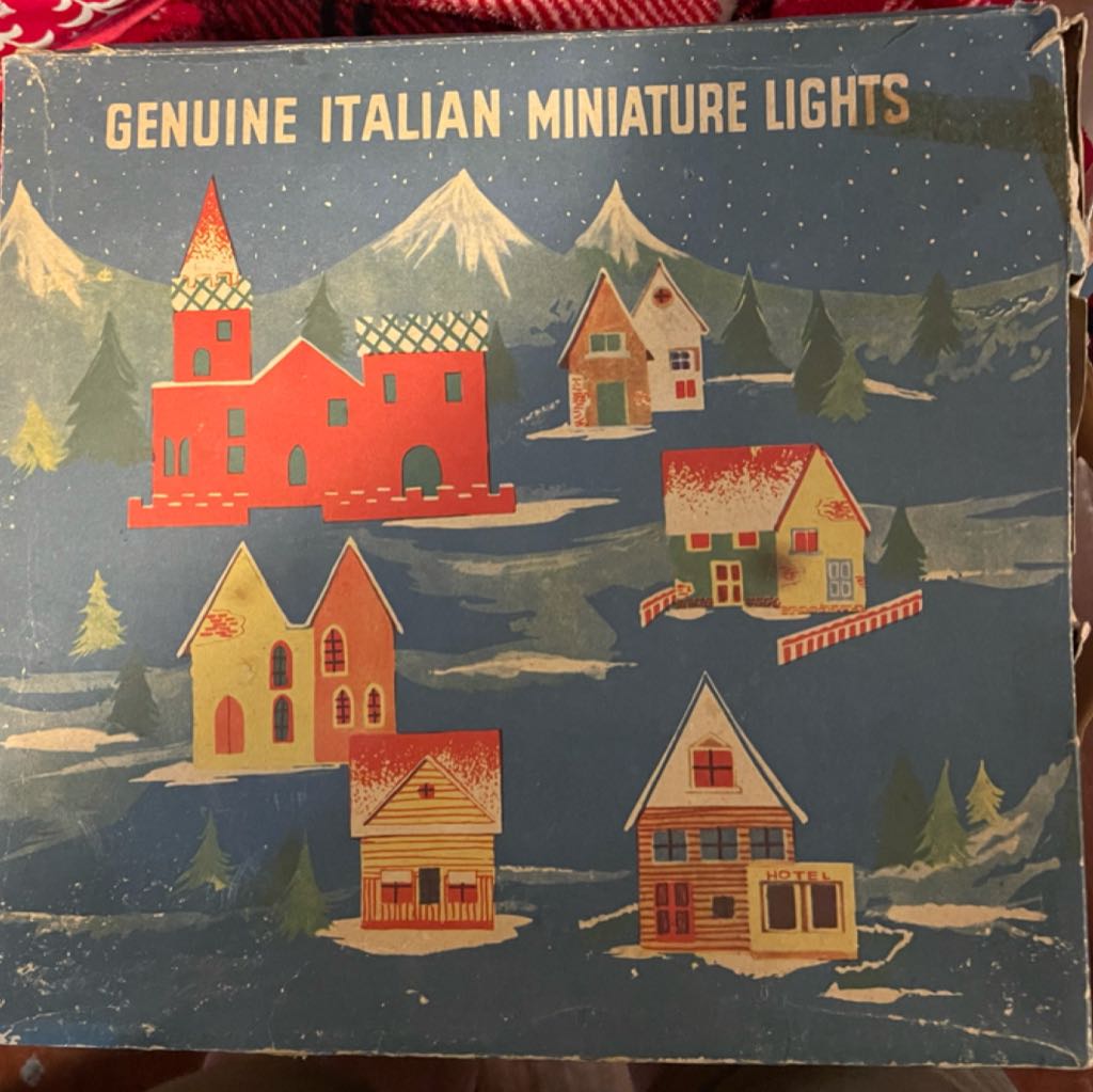 Italian Light Village - Castle - Italian Light Village (Putz Village) ornament collectible - Main Image 2