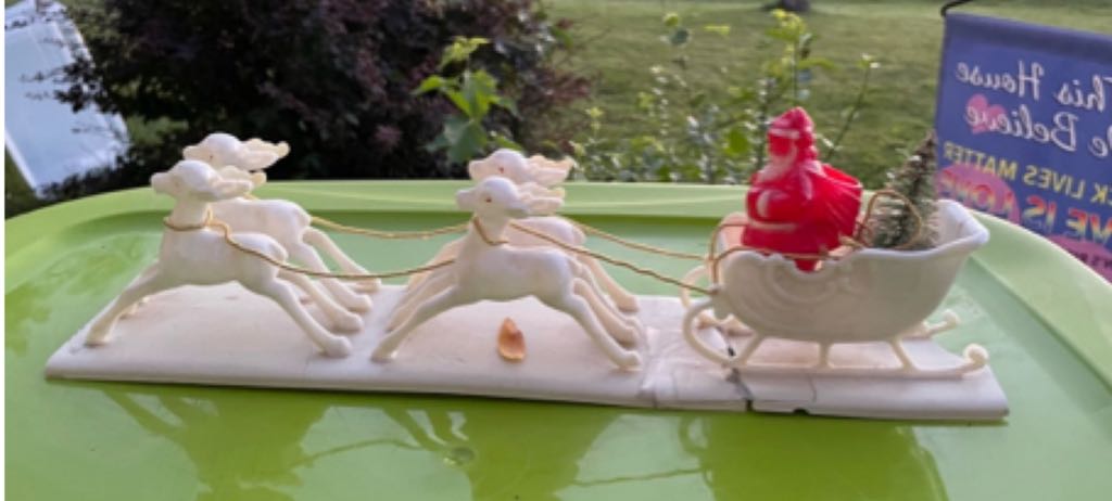 Hans Heinrichsen - Putz - Couple On Sleigh Ride