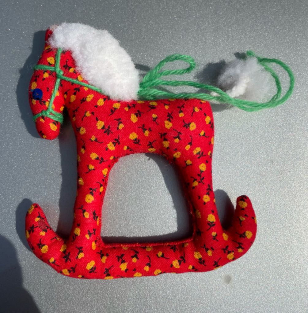 Cloth - Rocking Horse - Rocking Horse (Toy) ornament collectible - Main Image 2