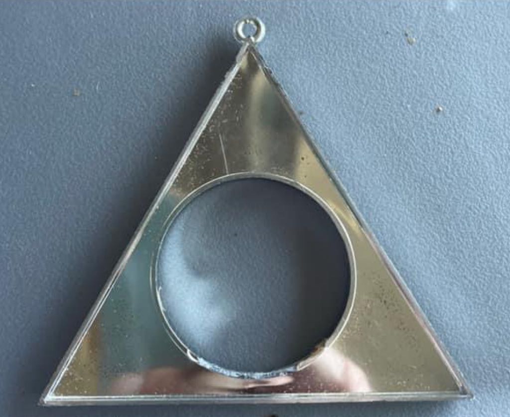 Bradford - Geometric - Triangle - Silver - Triangle (Geometric) ornament collectible - Main Image 2