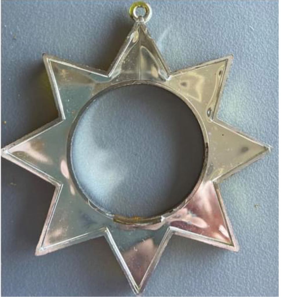 Bradford - Geometric - Octagram - Yellow - Octagram (Geometric) ornament collectible - Main Image 2