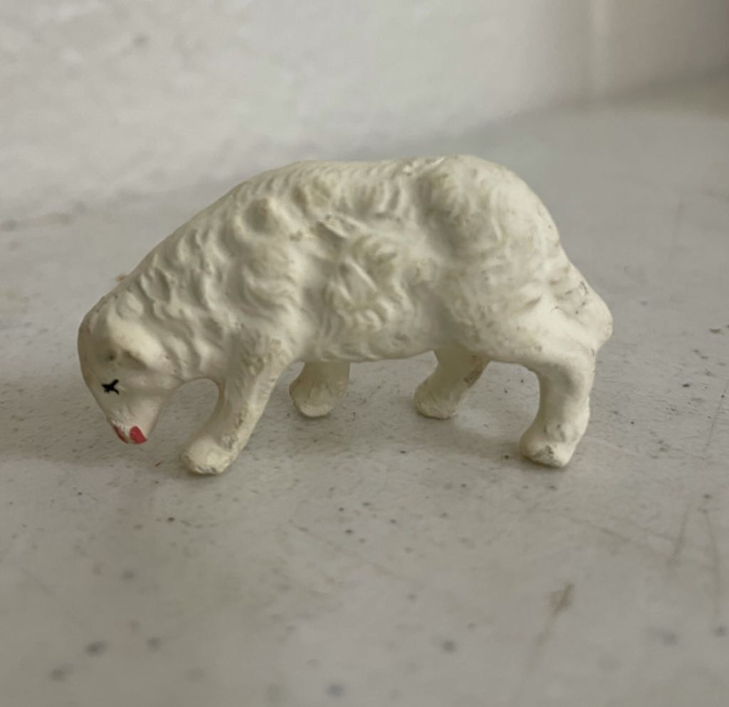 Fontanini - (Set 8) - Animal - Sheep - Grazing - Animals (Nativity) ornament collectible - Main Image 2