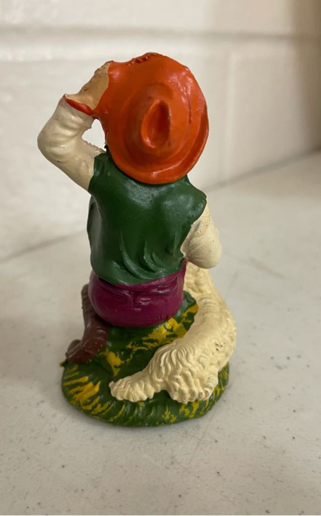 Fontanini - (Set 8) - Shepherd - Kneeling - Shepherd (Nativity) ornament collectible - Main Image 2