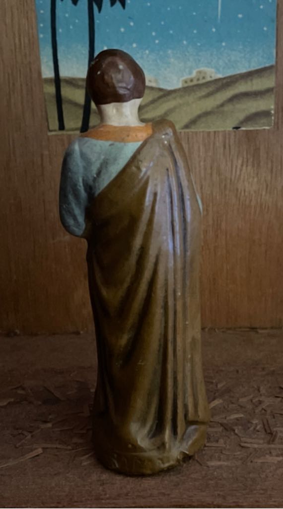 Japan - (Set 9) - Villager - With Pouch - Villager (Nativity) ornament collectible - Main Image 2