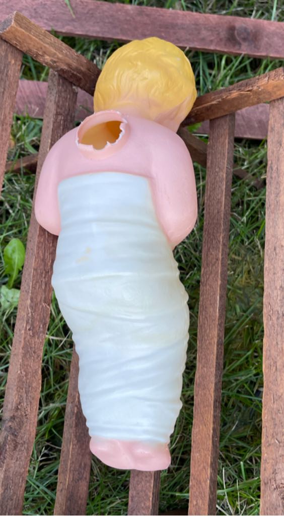 Poloron - 11” Baby Jesus - Nativity (Blow Mold) ornament collectible - Main Image 2