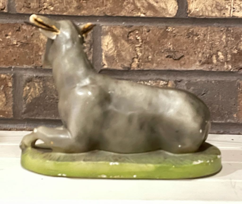 C.S. Columbia - (Set 3) - Animal - Donkey - Supine - Animals (Nativity) ornament collectible - Main Image 2