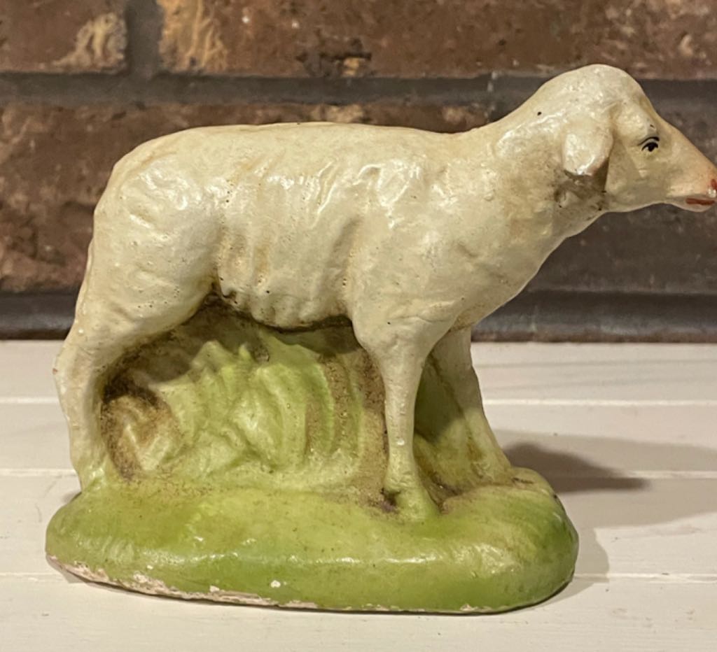 C.S. Columbia - (Set 3) - Animal - Sheep - Standing - Animals (Nativity) ornament collectible - Main Image 2