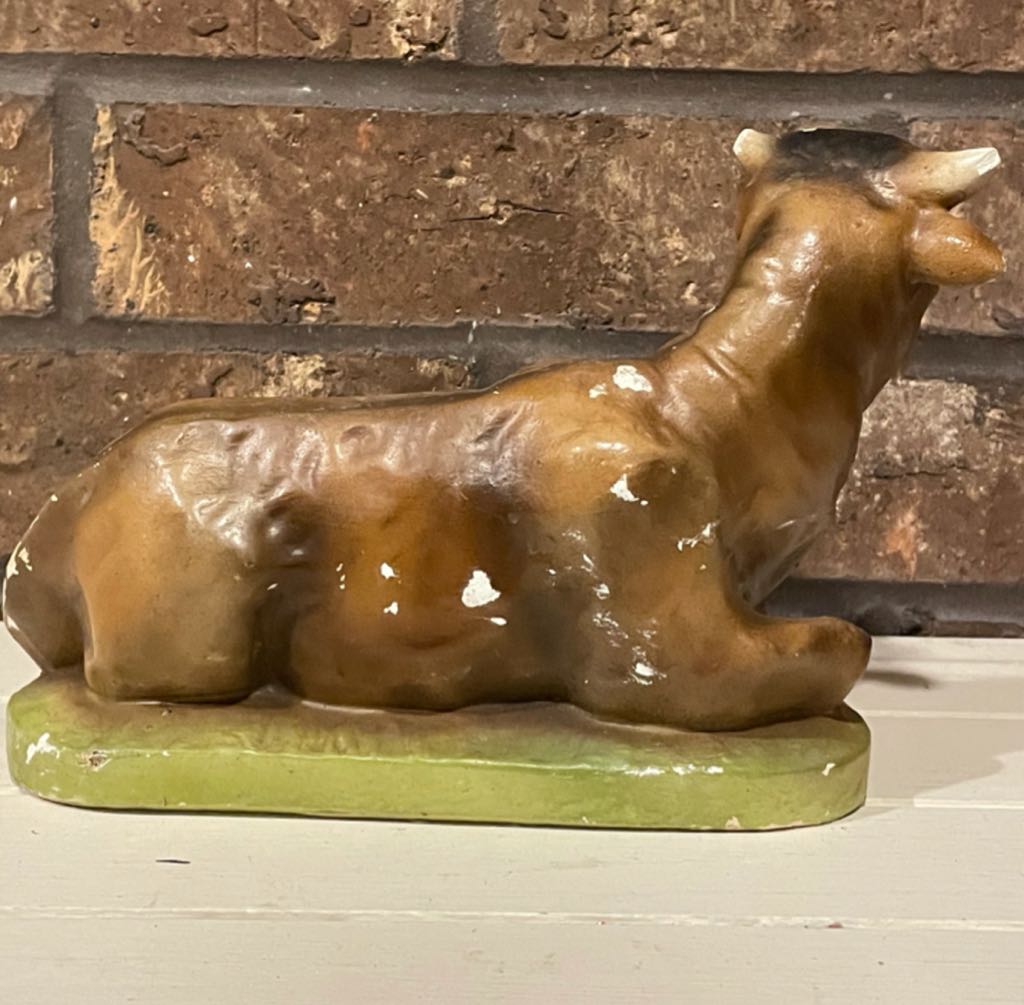 C.S. Columbia - (Set 3) - Animal - Ox - Supine - Animals (Nativity) ornament collectible - Main Image 2