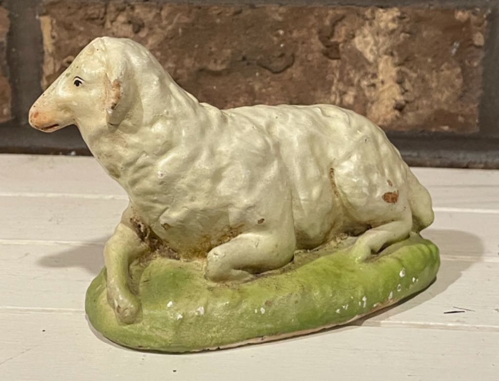 C.S. Columbia - (Set 3) - Animal - Sheep - Standing - Animals (Nativity) ornament collectible - Main Image 2