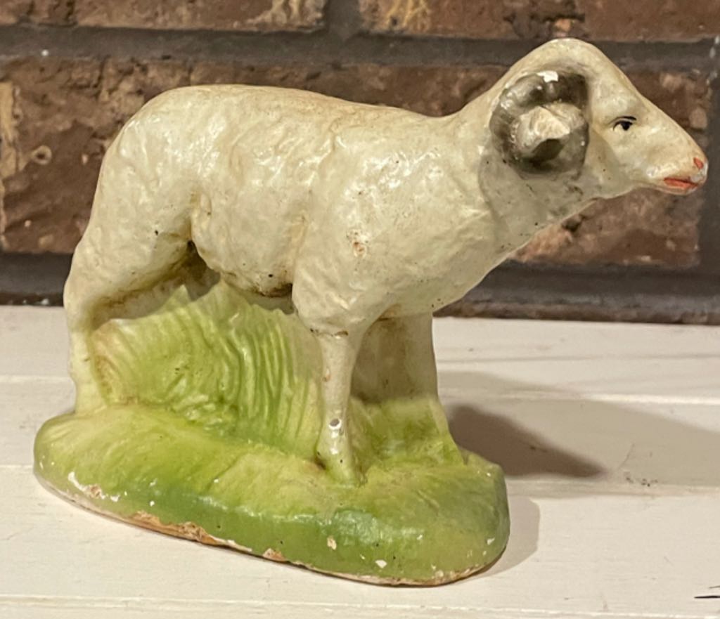 C.S. Columbia - (Set 3) - Animal - Ram - Animals (Nativity) ornament collectible - Main Image 2