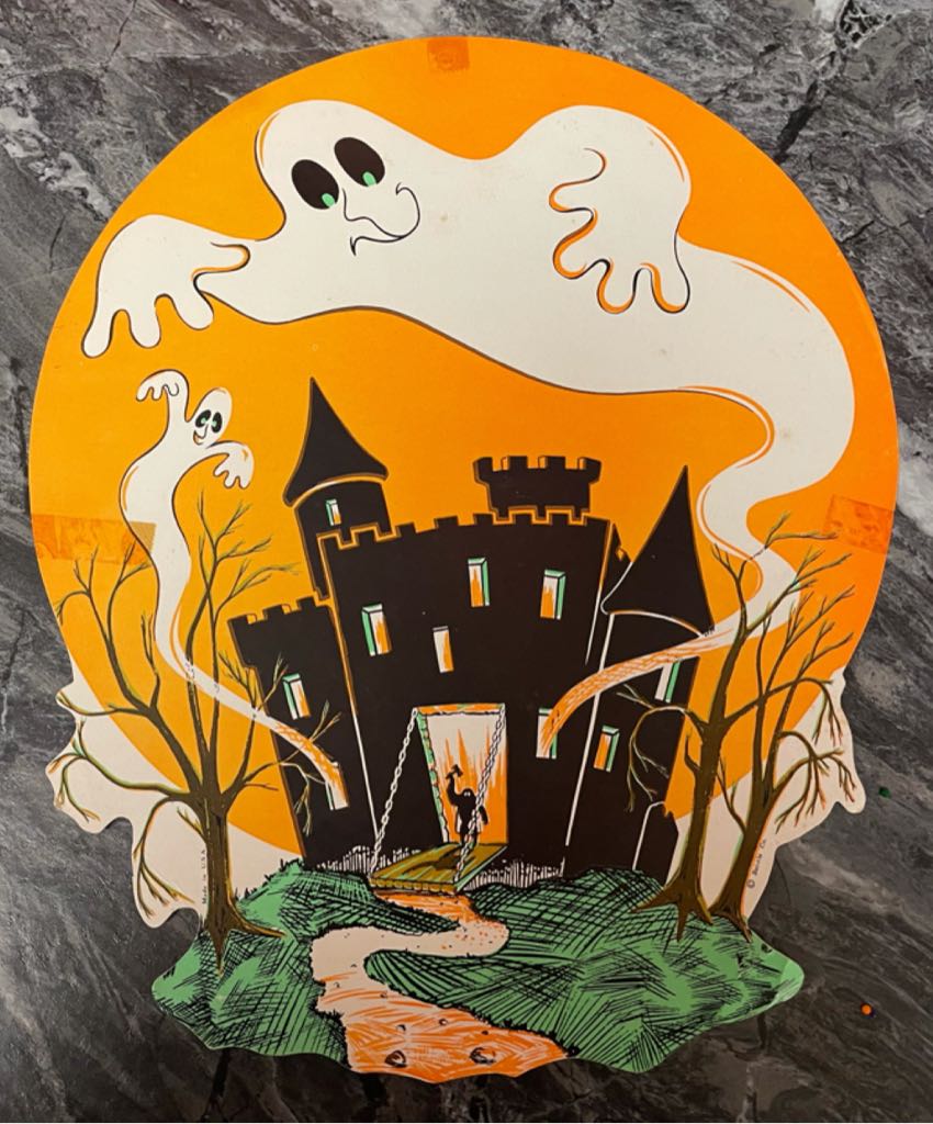 Finial - Red - Silver Glitter