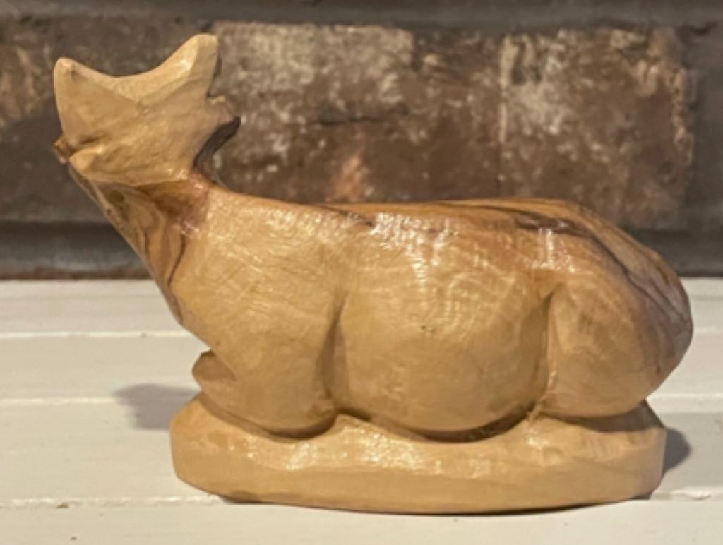Holy Land - (Set 1) - Animal - Ox - Supine - Animals (Nativity) ornament collectible - Main Image 2