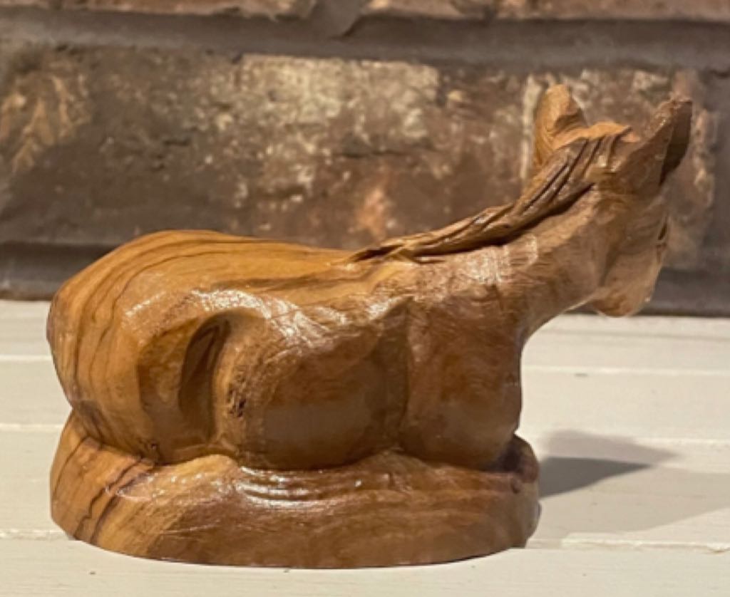 Holy Land - (Set 1) - Animal - Donkey - Supine - Animals (Nativity) ornament collectible - Main Image 2