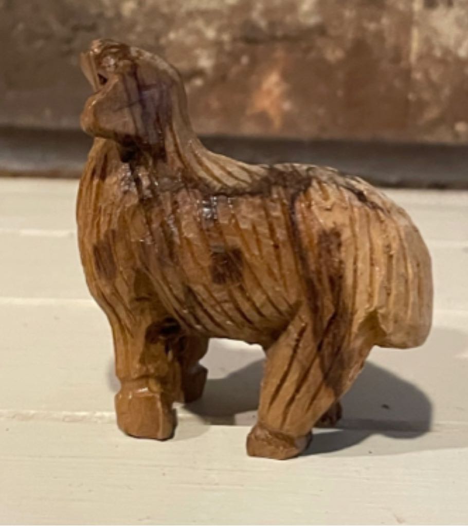 Holy Land - (Set 1) - Animal - Sheep - Raised Head - Animals (Nativity) ornament collectible - Main Image 2