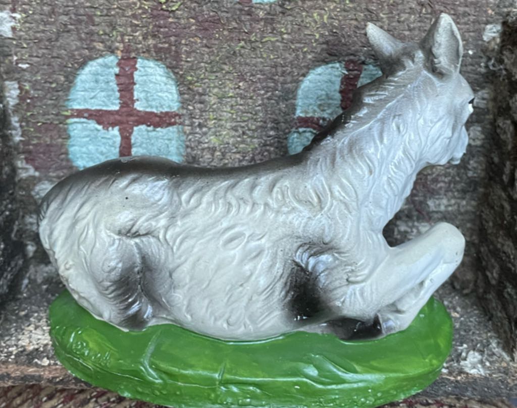 Fontanini - Animals - Donkey - Supine - Animal (Nativity) ornament collectible - Main Image 2