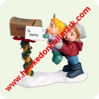 Little Helpers - Mailing A Letter To Santa - Little Helpers (Collection) ornament collectible - Main Image 1