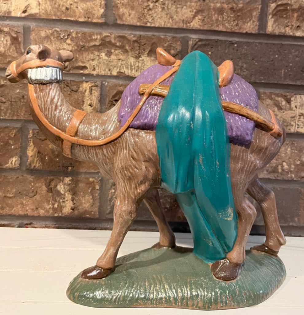 Ceramic - Atlantic - Nativity - (Set 2) - Animal - Camel - Animal (Nativity) ornament collectible - Main Image 2