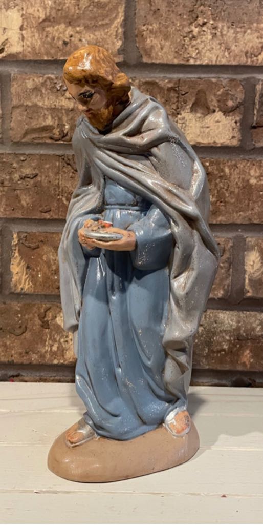 Ceramic - Atlantic - Nativity - (Set 2) - Animal - Sheep - Head Turned