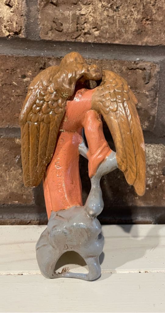 Ceramic - Atlantic - Nativity - (Set 2) - Angel - Gloria - Angel (Nativity) ornament collectible - Main Image 2