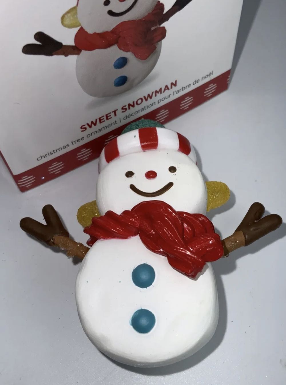 Sweet Snowman (VIP Gift) - Snowman (Gumdrops) ornament collectible - Main Image 4