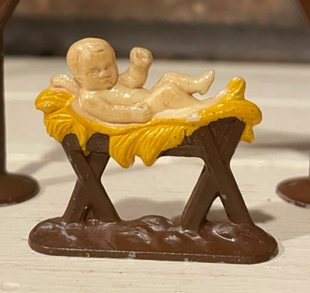 Margarine Promotion - (Set 2) - Fri-Homa Eigelb - Holy Family - Baby Jesus - Holy Family (Nativity) ornament collectible - Main Image 1