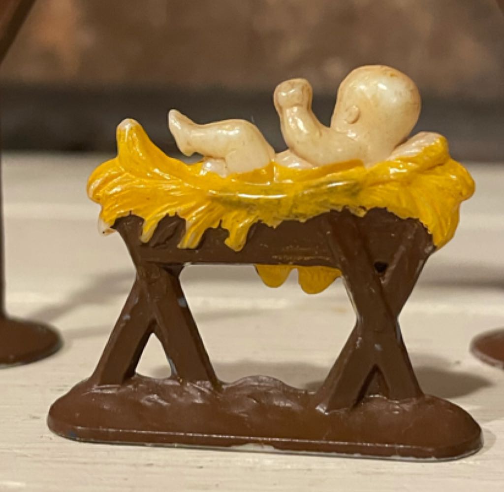 Margarine Promotion - (Set 2) - Fri-Homa Eigelb - Holy Family - Baby Jesus - Holy Family (Nativity) ornament collectible - Main Image 2