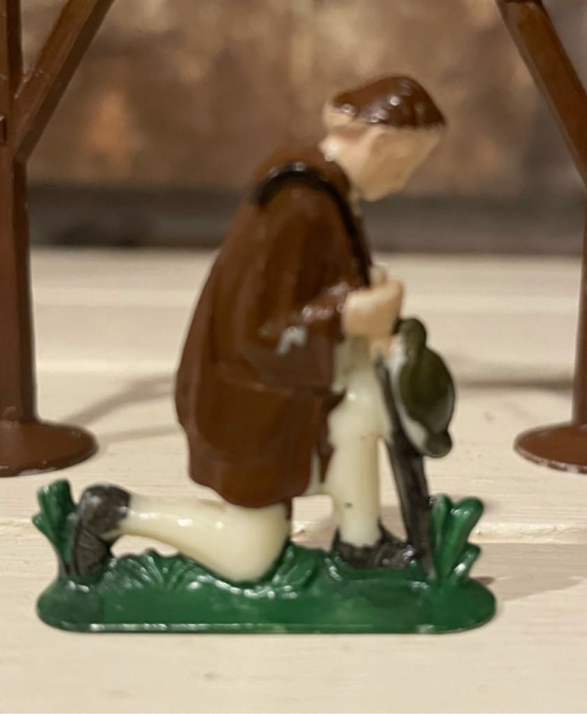 Margarine Promotion - (Set 2) - Fri-Homa Eigelb - Shepherd- Kneeling - Shepherd (Nativity) ornament collectible - Main Image 1