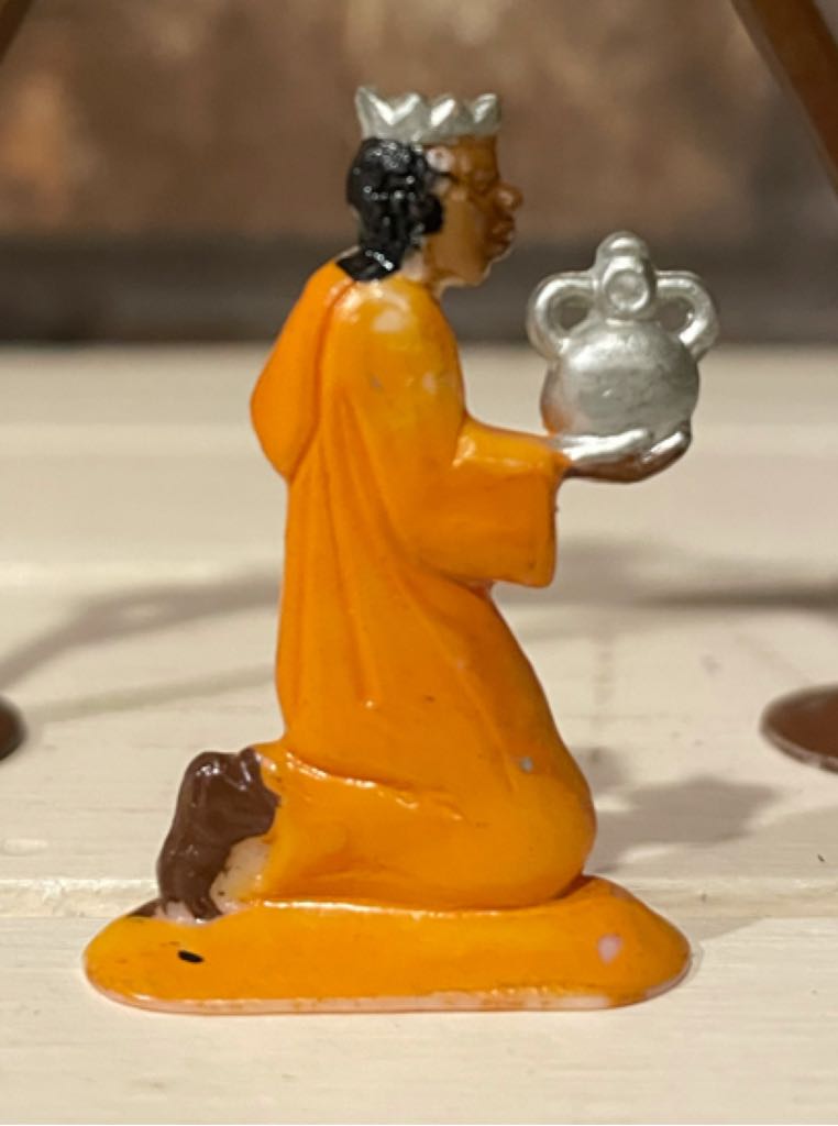 Margarine Promotion - (Set 2) - Fri-Homa Eigelb - Magi - Balthazar - Magi (Nativity) ornament collectible - Main Image 2