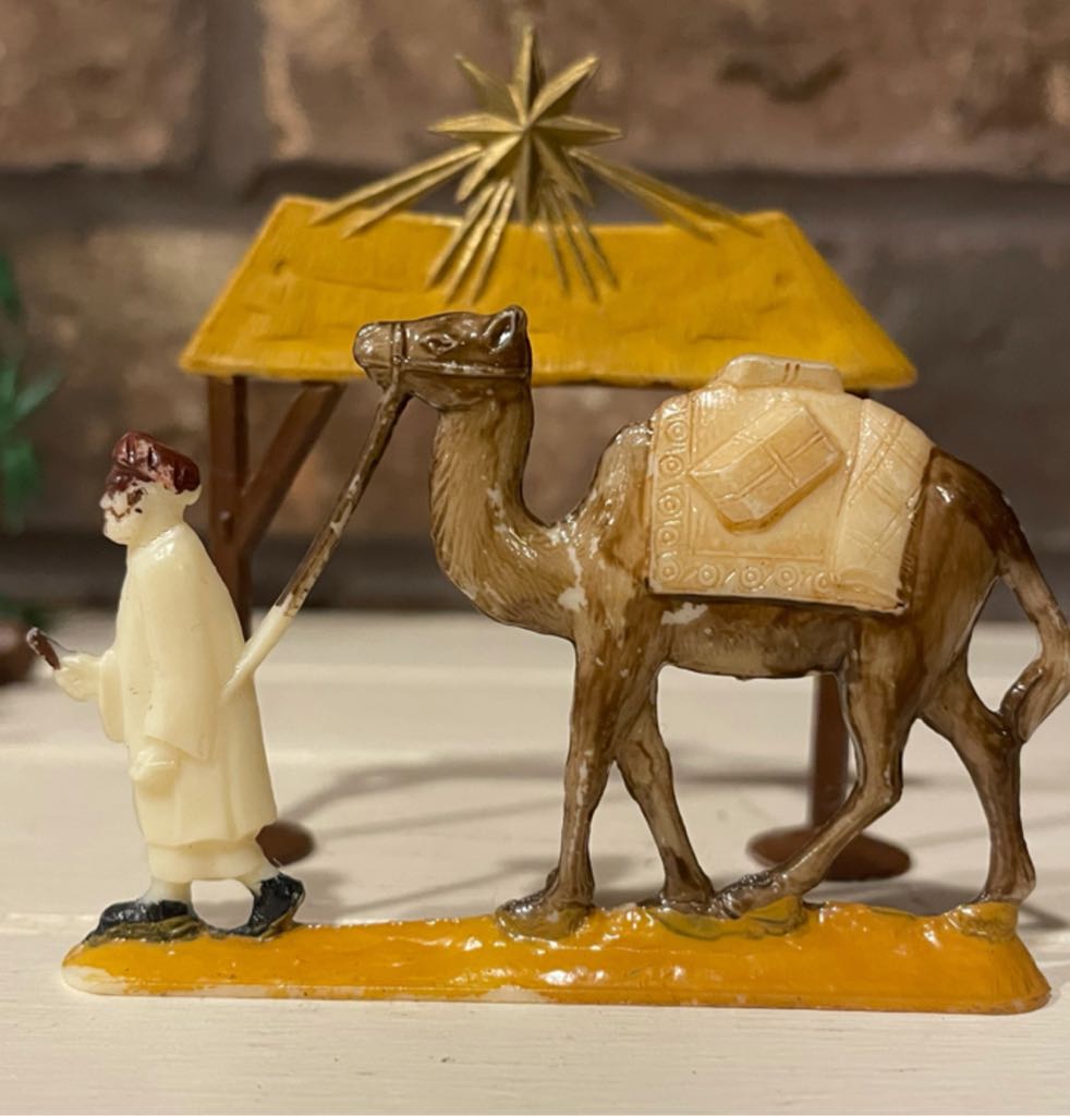 Margarine Promotion - (Set 2) - Fri-Homa Eigelb - Magi - Camel & Herder - #008 - Magi (Nativity) ornament collectible - Main Image 2
