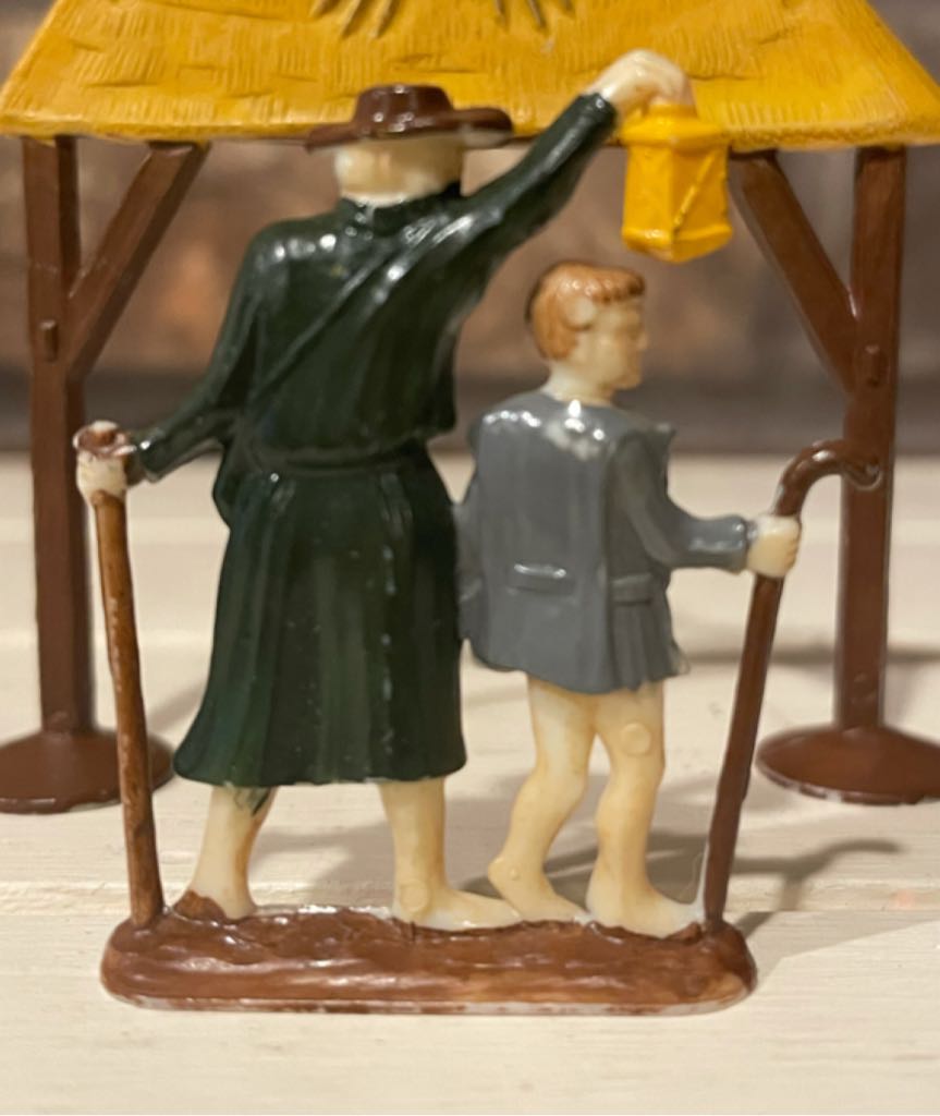 Margarine Promotion - (Set 2) - Fri-Homa Eigelb - Shepherd - Man With Boy - Shepherd (Nativity) ornament collectible - Main Image 2