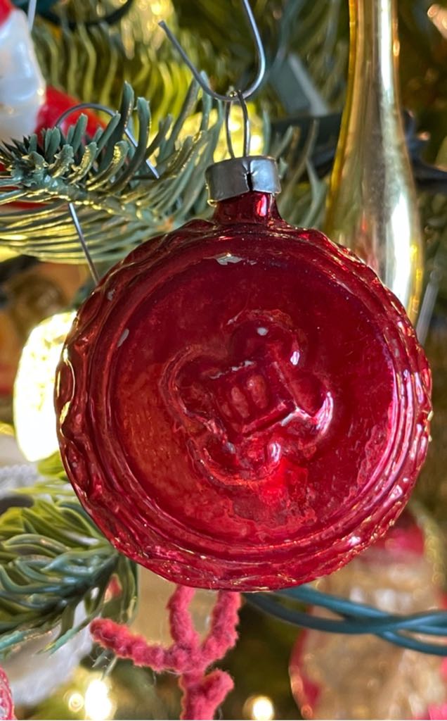 Feather Tree - Figural - Red - Snowflake  ornament collectible - Main Image 2