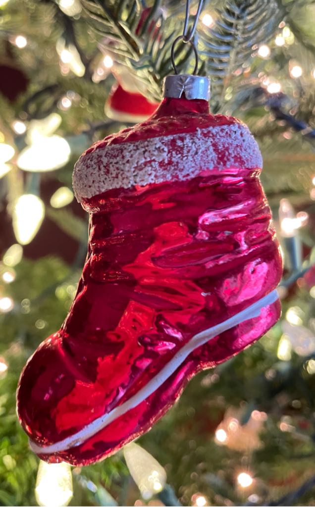 West Germany - Santa’s Boot - Boot (Blown Glass) ornament collectible - Main Image 2