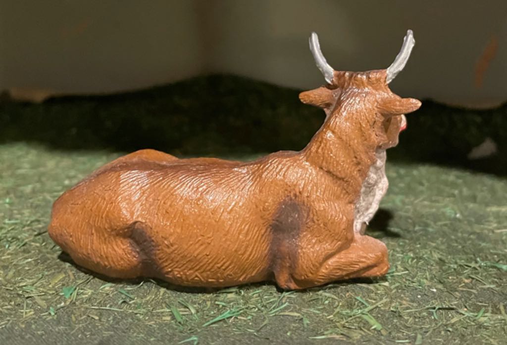 Chialu - (Set 2) - Animals - Ox - Supine - Animal (Nativity) ornament collectible - Main Image 2