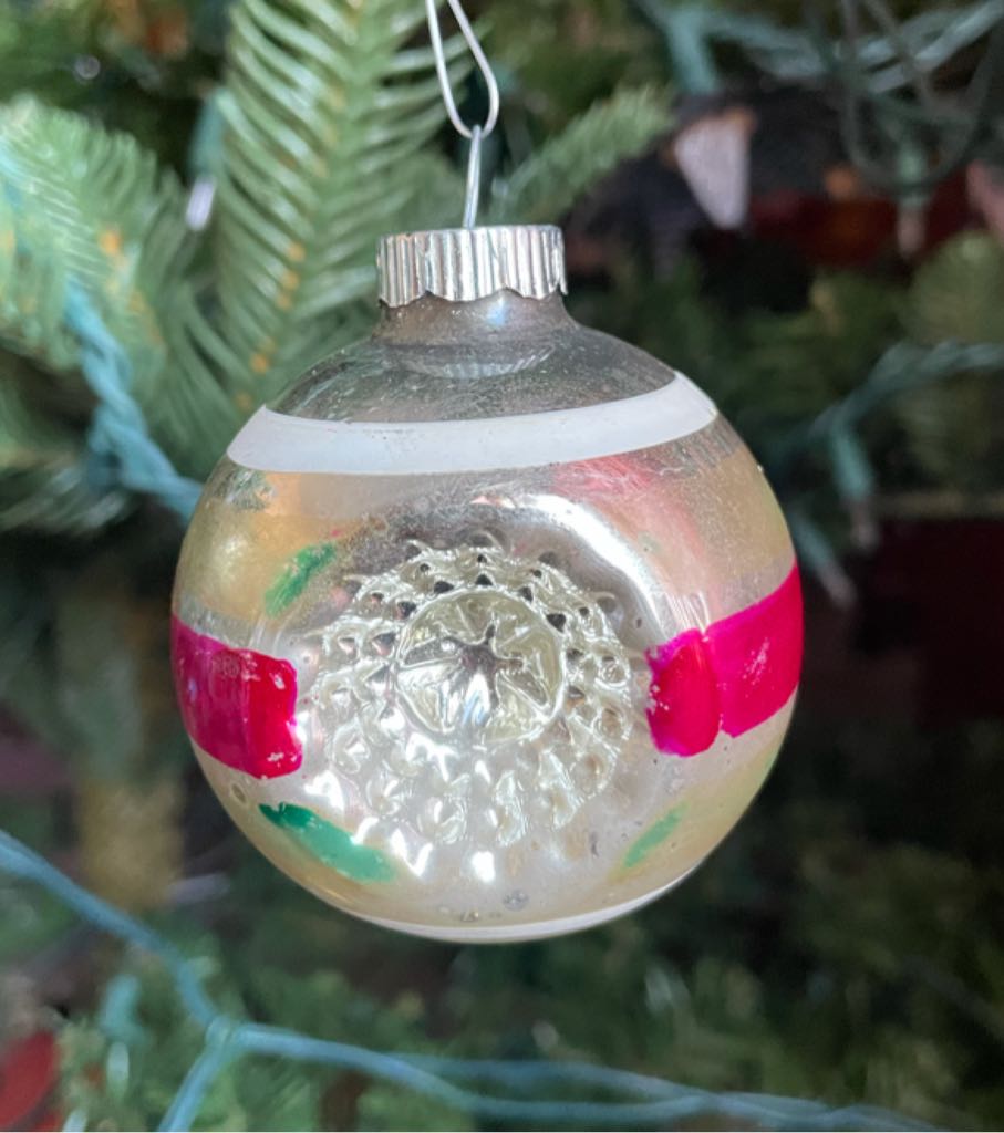 Shiny Brite - Round - Reflector - Double - Star - Double Reflector (Round) ornament collectible - Main Image 2