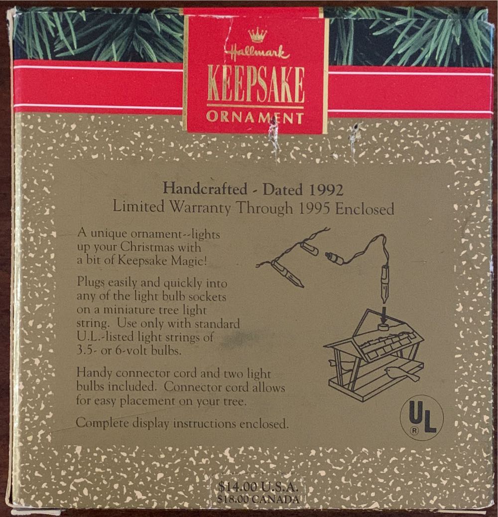 Feathered Friends -  Bird (Magic -Light) ornament collectible [Barcode 070000027529] - Main Image 2