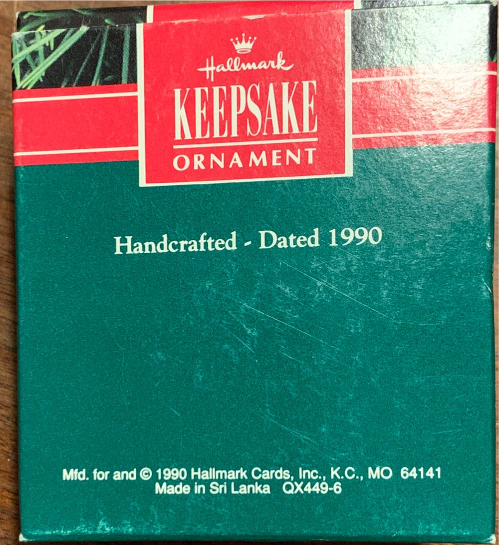 Daughter 1990 Snowgirl Ice Skating  - Daughter (Snowman, Ice Skating, Family) ornament collectible [Barcode 070000027406] - Main Image 2