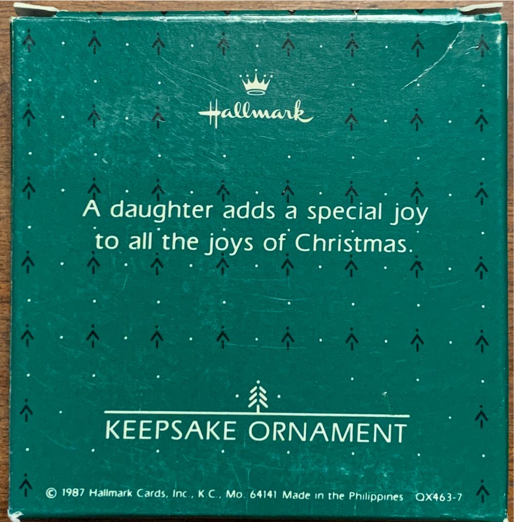 Daughter  ornament collectible - Main Image 2